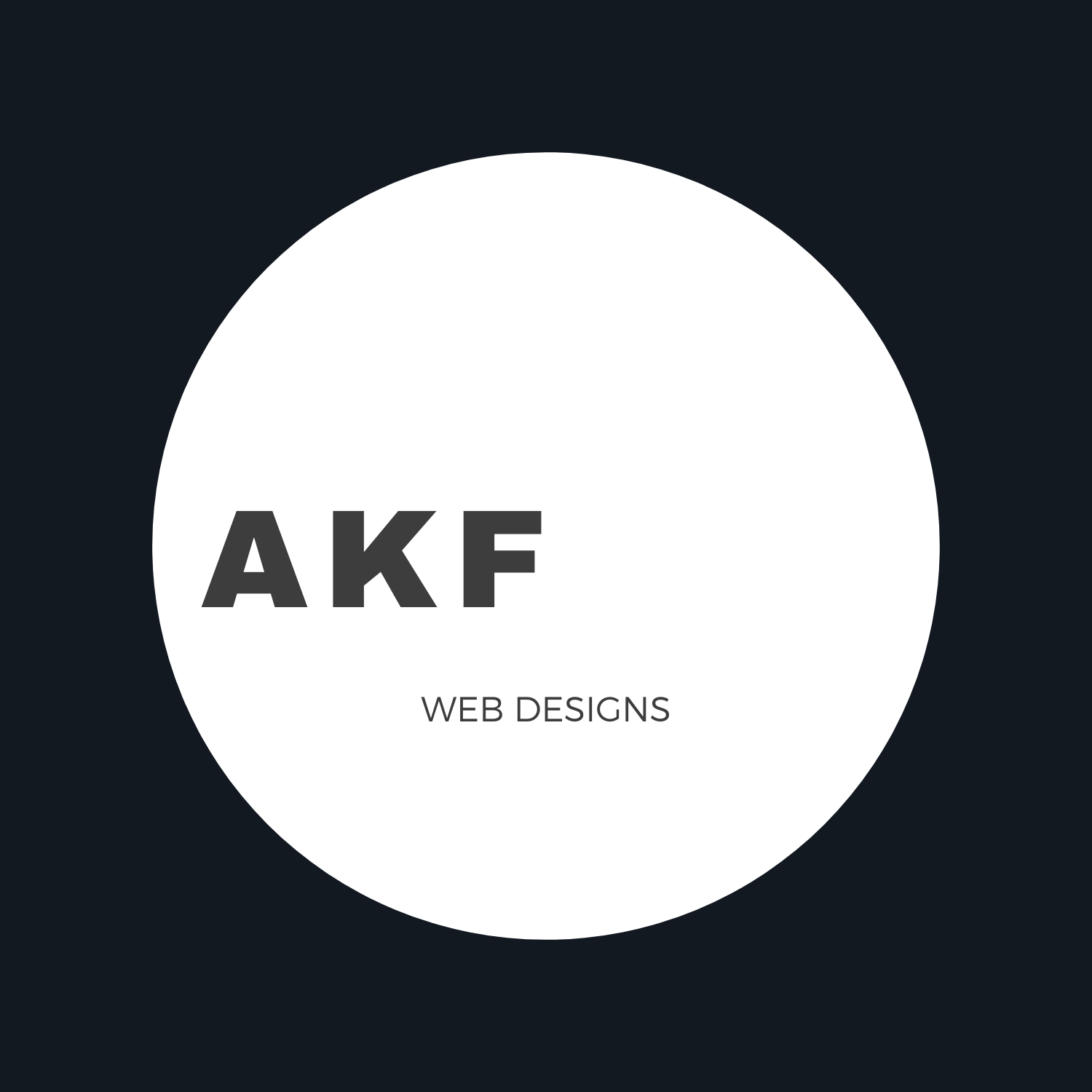 akf web designs logo